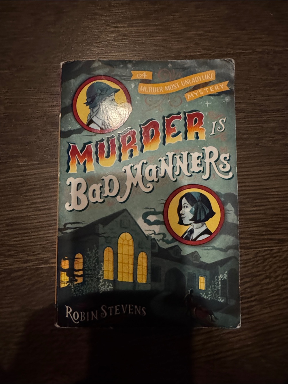 Murder Is Bad Manners Vintage Mystery Paperback - Blue/Yellow Cover